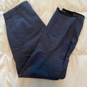 Rare Navy Tailored Sportsman Breeches size 24